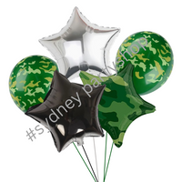 Anzac Military Balloon Bouquet