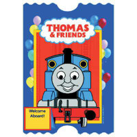 THOMAS & FRIENDS INVITE 8