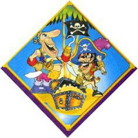 It's a Pirate Party Napkins Pack 16