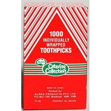 individually wrapped toothpicks 1000
