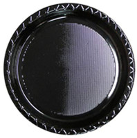 Plate Lunch Black 180mm Pack of 25