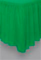 TABLESKIRT EMERALD GREEN 72.5cm X 4.2 metre