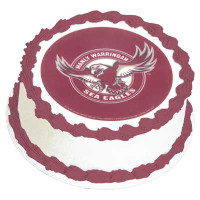 NRL SEA EAGLES 135MM EDIBLE IMAGE