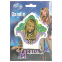 HANNAH MONTANA FLAT CANDLE