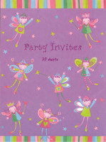 PARTY INVITES FAIRIES 20 SHEETS