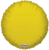 FOILBAL.18"SOLID GOLD ROUND P1