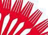 CUTLERY RED FORK P25