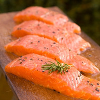 Smoked Salmon Steak