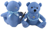 BEAR AUTO LARGE: BABY BOY 28 CM