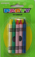 CRAYON CANDLES 10