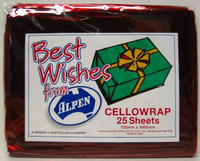 CELLOWRAP RED P25 750mmx1m