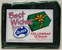 CELLOWRAP GREEN P25 750mmx1m