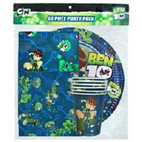 Party Pack Ben 10 Contains 40 Items