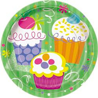 CUPCAKE 8 x 7in PLATES