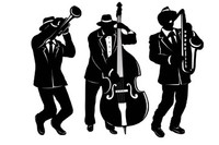 CUTOUTS JAZZ MUSICIANS