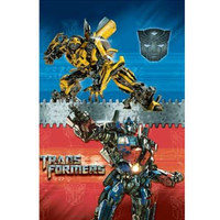 Tablecover Transformers Plastic (182cm x 137cm) - Each