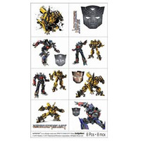 Tattoo Sheets Transformers 3 Contains 8 different designs. 16 pack