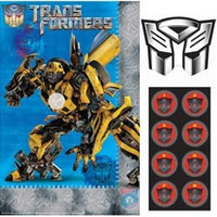 Game Transformers 3 Includes 1 poster, 8 stickers and 1 paper blindfold.