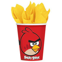 Angry Birds Cups 266ml, Paper - Pack of 8