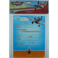 Disney Planes Invitations - Pack of 8