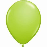 12cm Fashion Lime Green Latex Balloon