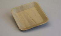 Eco-Friendly 190mm Square  plates Pk 10