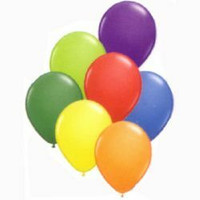 12cm Carnival Assortment Latex Balloon - Pack of 100