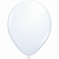 12cm Standard White Latex Balloon - Pack of 100