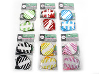 Striped Gift Tags Pk 12 Black