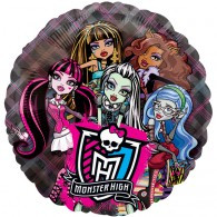 66cm Monster High See-Thru Balloon (Self sealing balloon, Requires helium inflation)