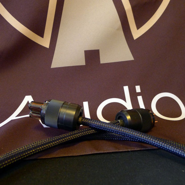 Tru Zen Red Copper Power Cord. Exclusively at True Audiophile.