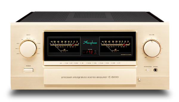 Accuphase E-6000. Evolution of Finest SS Stereo Amp. Period. Now at True Audiophile.