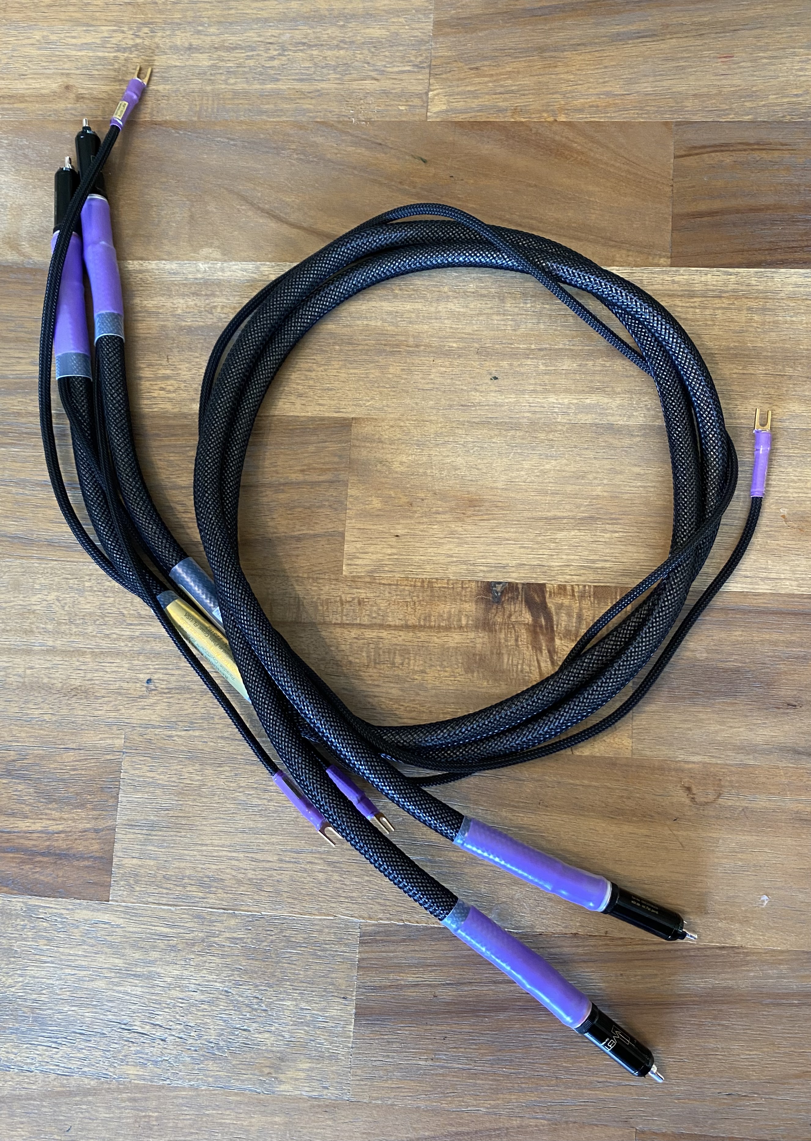 Revelation Audio Phono/Tone Arm Cable Silver Reference