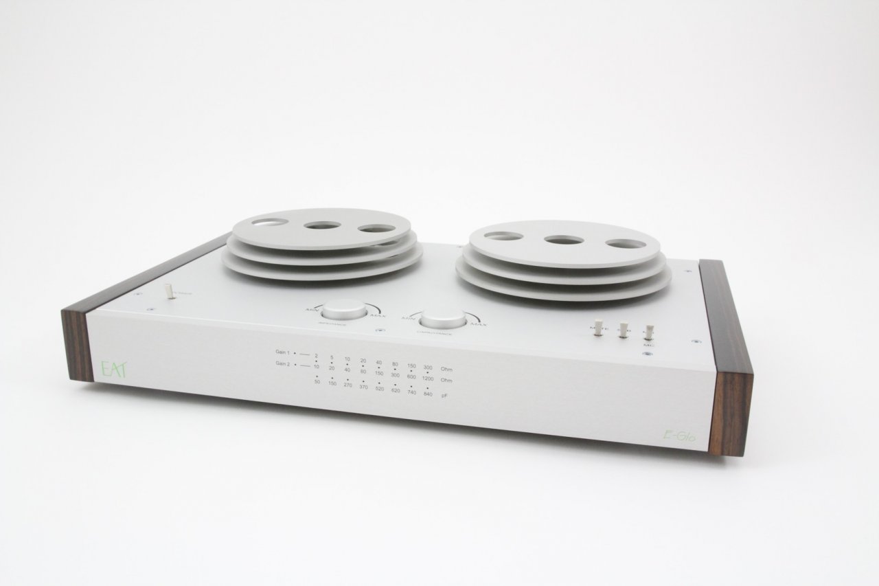 EAT E-Glo Tubed Phono Stage. The New Reference. Now at True Audiophile.