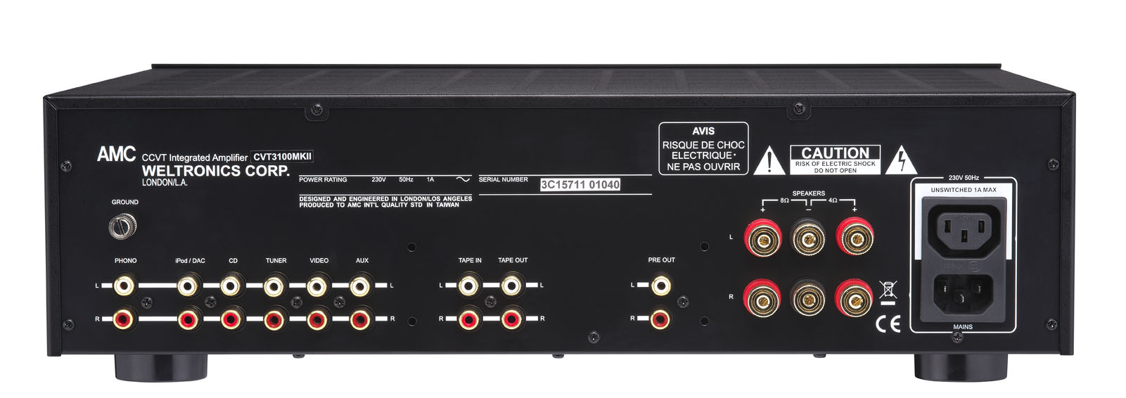 AMC CVT3100MKIIs 80W Integrated Tube Amp. At True Audiophile.