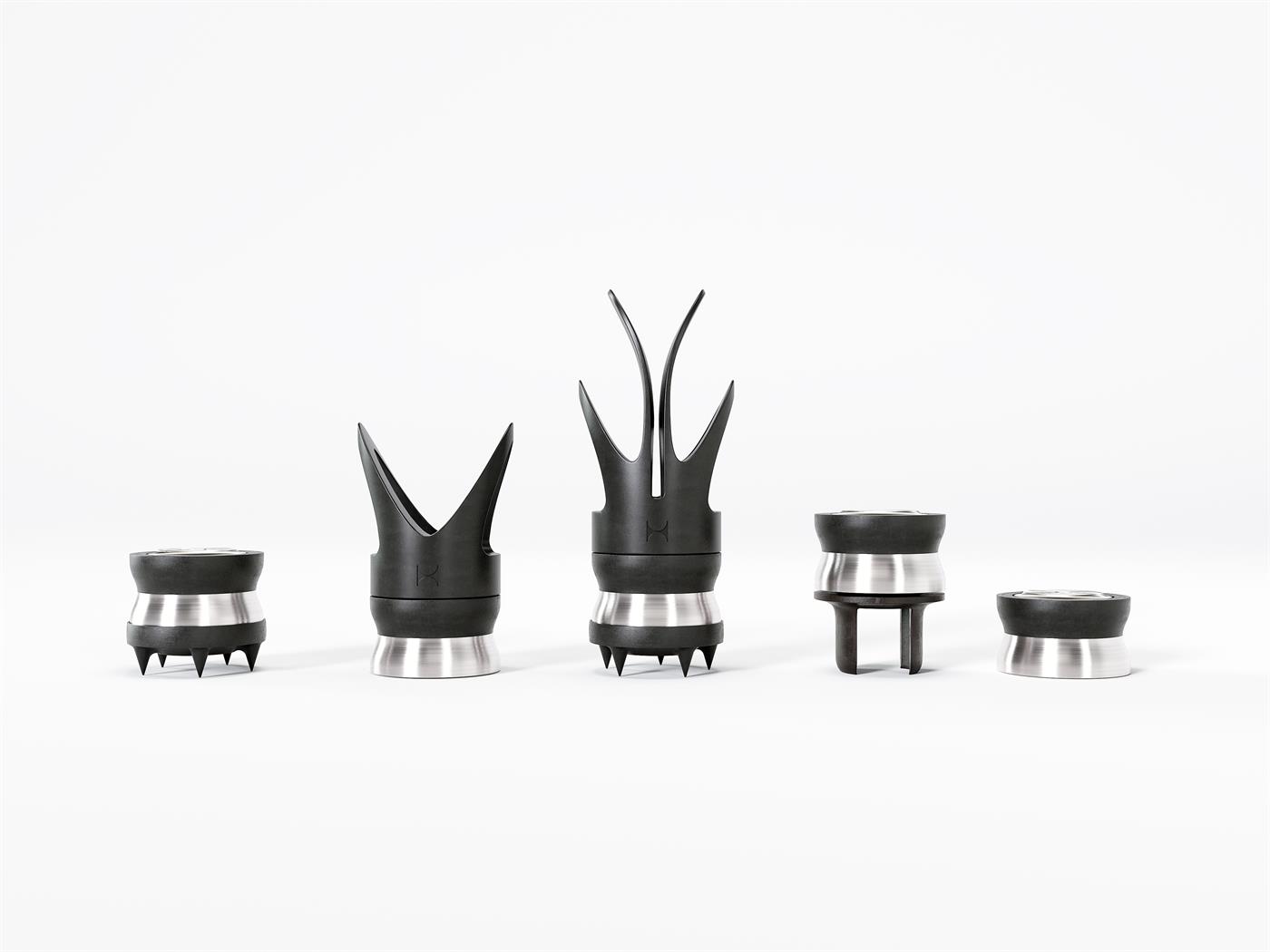 Node Audio single cable isolators. At True Audiophile.