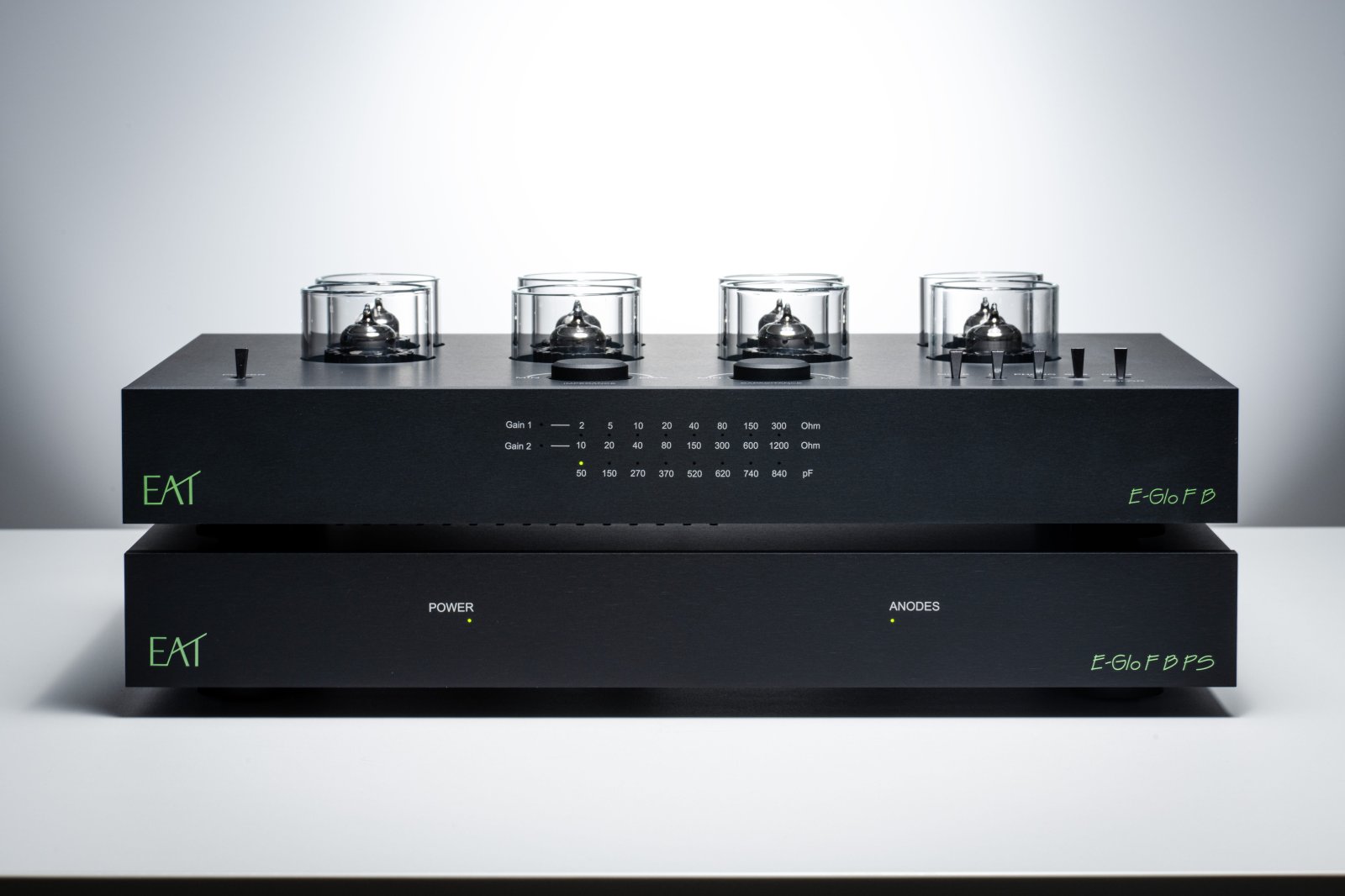 EAT E-Glo FB Tubed Phono Stage. Reference. Now at True Audiophile.