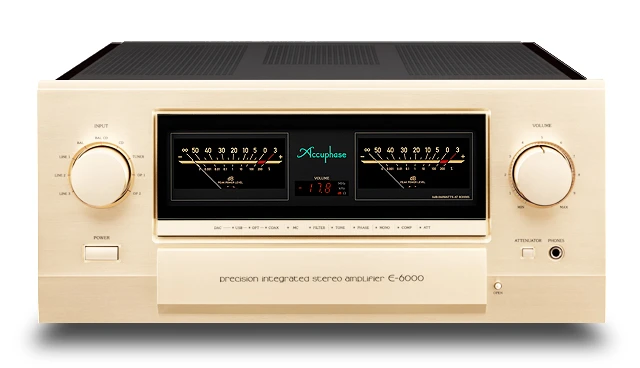 Accuphase E-6000. Evolution of Finest SS Stereo Amp. Period. Now at True Audiophile.