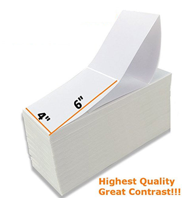 4x6 fanfold labels