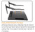 UNIVERSAL TV STAND BASE TABLETOP VESA PEDESTAL MOUNT FOR LCD LED TV 37-70"