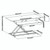 Ergonomic Sit Stand Desk Height Adjustable Riser Tabletop Workstation 37" Wide