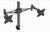 DUAL ARM ARTICULATING LCD MONITOR DESK MOUNT BRACKET 13-27"