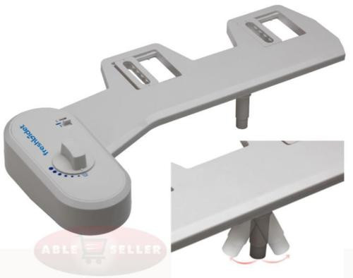 FRESH WATER NON-ELECTRIC ADJUSTABLE ANGLE BIDET TOILET ATTACHMENT