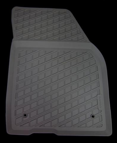Volvo S40 Rubber Floor Mats (Black) OEM All Weather Set