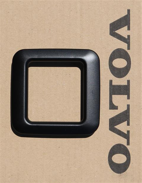 Volvo 240 Wagon Rear Seat Release Latch Trim Frame | 1989-1993