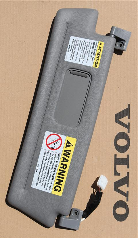 Volvo C70 Convertible Sun Visor (1998-2004) | Grey - Driver Side
