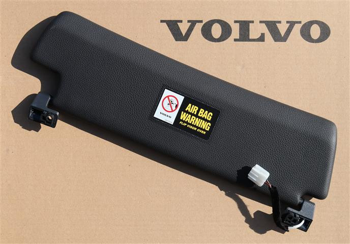 Volvo C70 Convertible Sun Visor (1998-2004) | Black - Driver Side