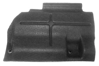 2004.5-2011 Volvo S40 RF Fuse Box Cover (Black Felt Panel)