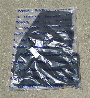 2004.5-2011 Volvo S40 Floor Mats [OEM Textile Set] - Off-Black