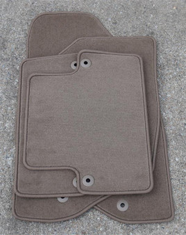 2005-2007 Volvo V70 Floor Mats - SAND BEIGE [OEM Textile Set]